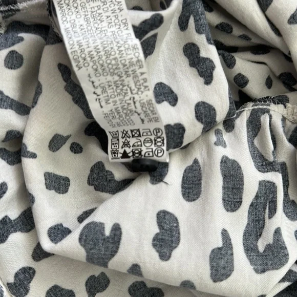 NWOT Zara Animal Print Babydoll Mini Dress - Picture 8 of 12